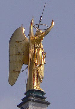 The angel of the Campanile of Saint Mark