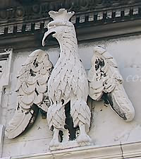 Eagle Facade Labia palace Grand Canal Venice Italy
