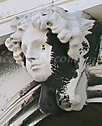 Sculpture Labia palace Venice Italy