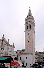 Bell tower S. Maria Formosa Venice Italy