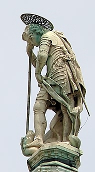 Saint Mark Church Venice Italy angel