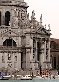 Church Madona de la Salute Venice Italy