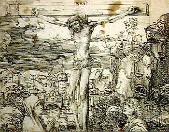 Albrecht Durer - Crucifixion with the Virgin and Saint John