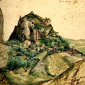 Albrecht Durer – View of the Arco Valley 1495