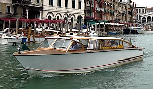 The Boat Taxi Venice Italy