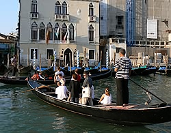 Traghetto in Venice Italy