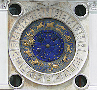 saint mark clock tower venice italy