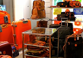 Baggage and Suitcases at Bona shop in Venice Italy