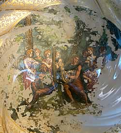 Murano Glass Detail of a magnificently decorated dish